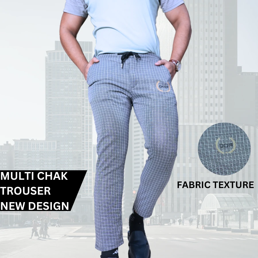 Men’s Check  Trouser